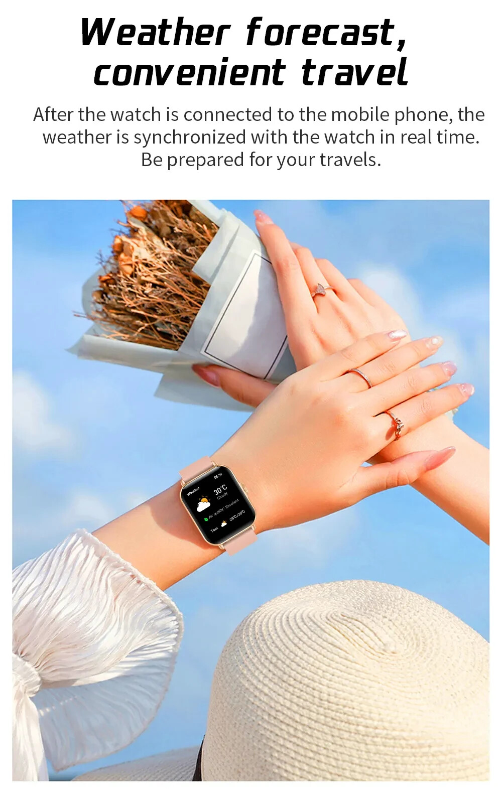 2022 New BT Answer Call Smart Watch Men Full Touch Dial Call Fitness Tracker IP6