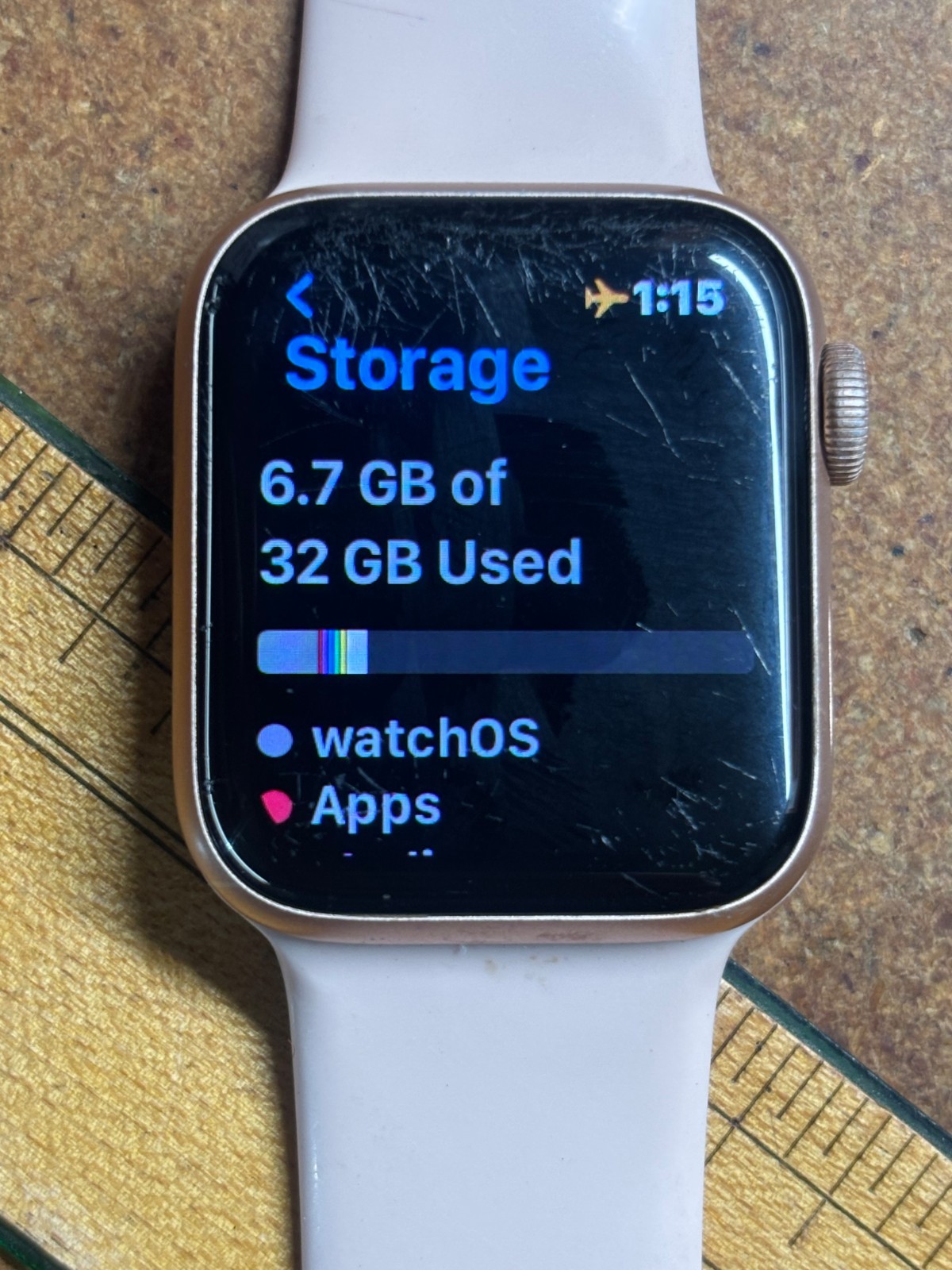 PINK APPLE WATCH SE 1st Gen A2353 40mm Watch Works 32gb GPS LTE NO CHARGE