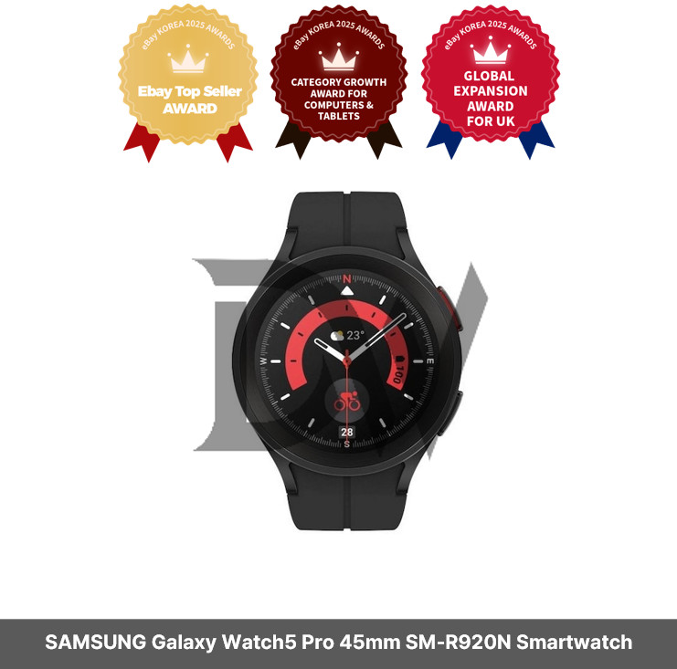 SAMSUNG Galaxy Watch5 Pro 45mm SM-R920N Titanium Smartwatch Bluetooth / Express