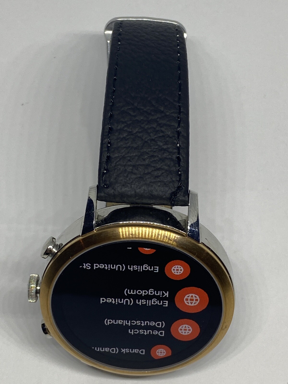 Fossil Gen 4 Authentic Digital Dial Smart Watch Custom Band FTW6016 AB518