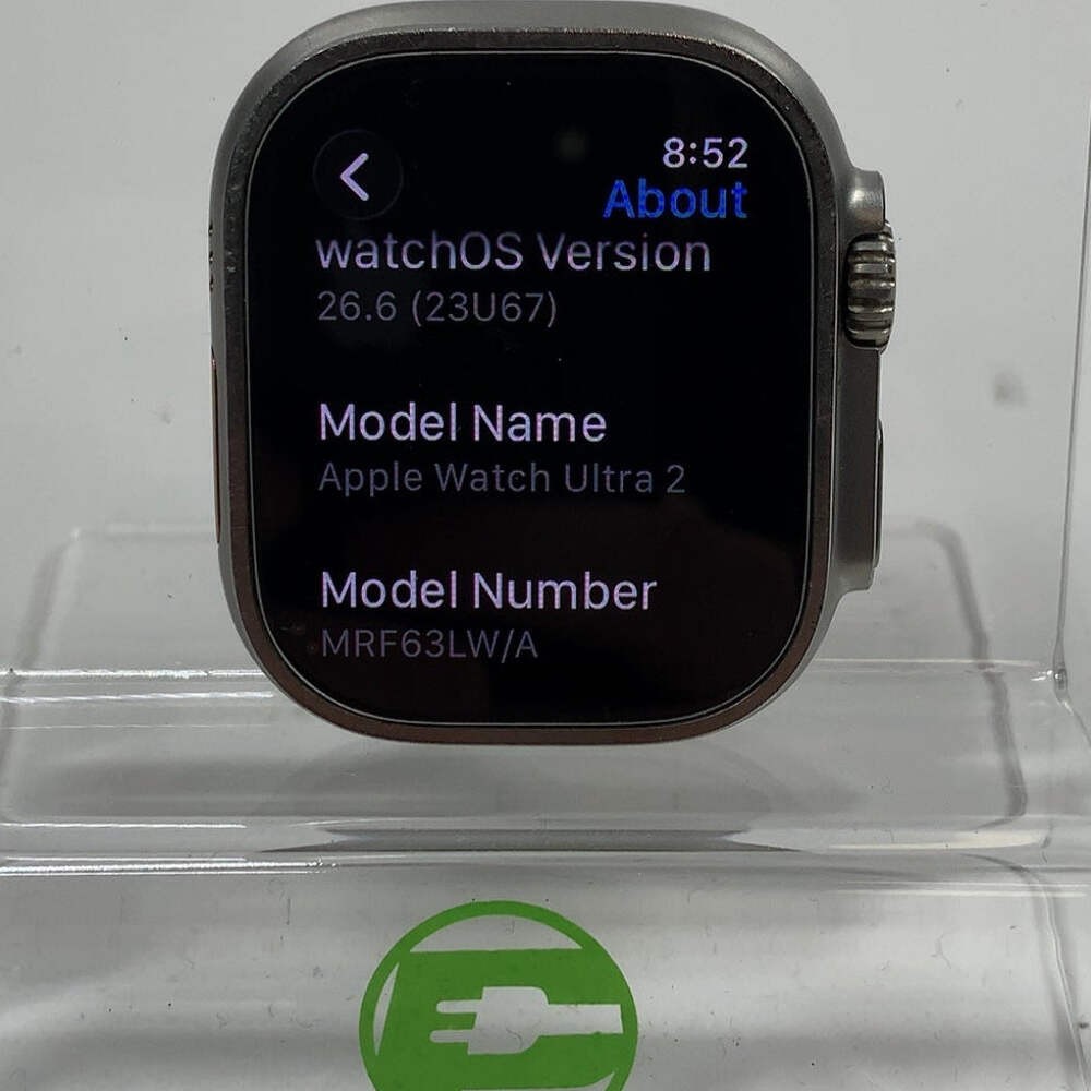Unlocked Apple Watch Ultra 2 49MM Natural Titanium none MRF63LW/A