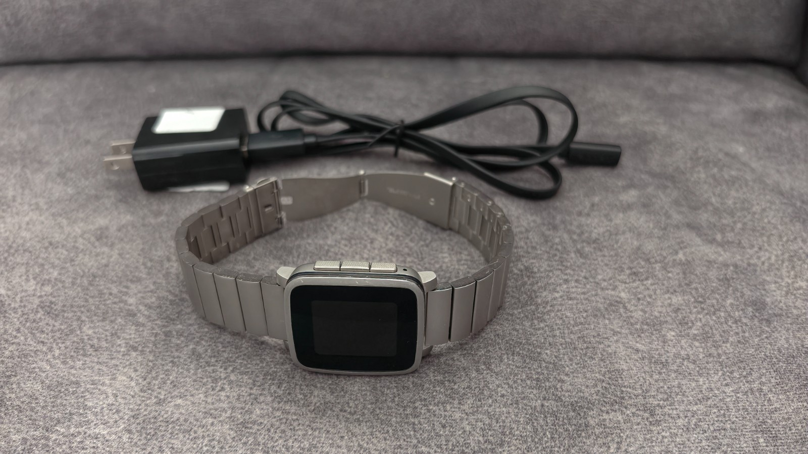 Pebble Time Steel 38mm Stainless Steel Bracelet