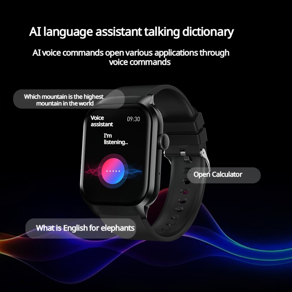 Smart Watch Fitness Tracker 2.01 HD Bluetooth Call Heart Rate SpO2 for Men Women