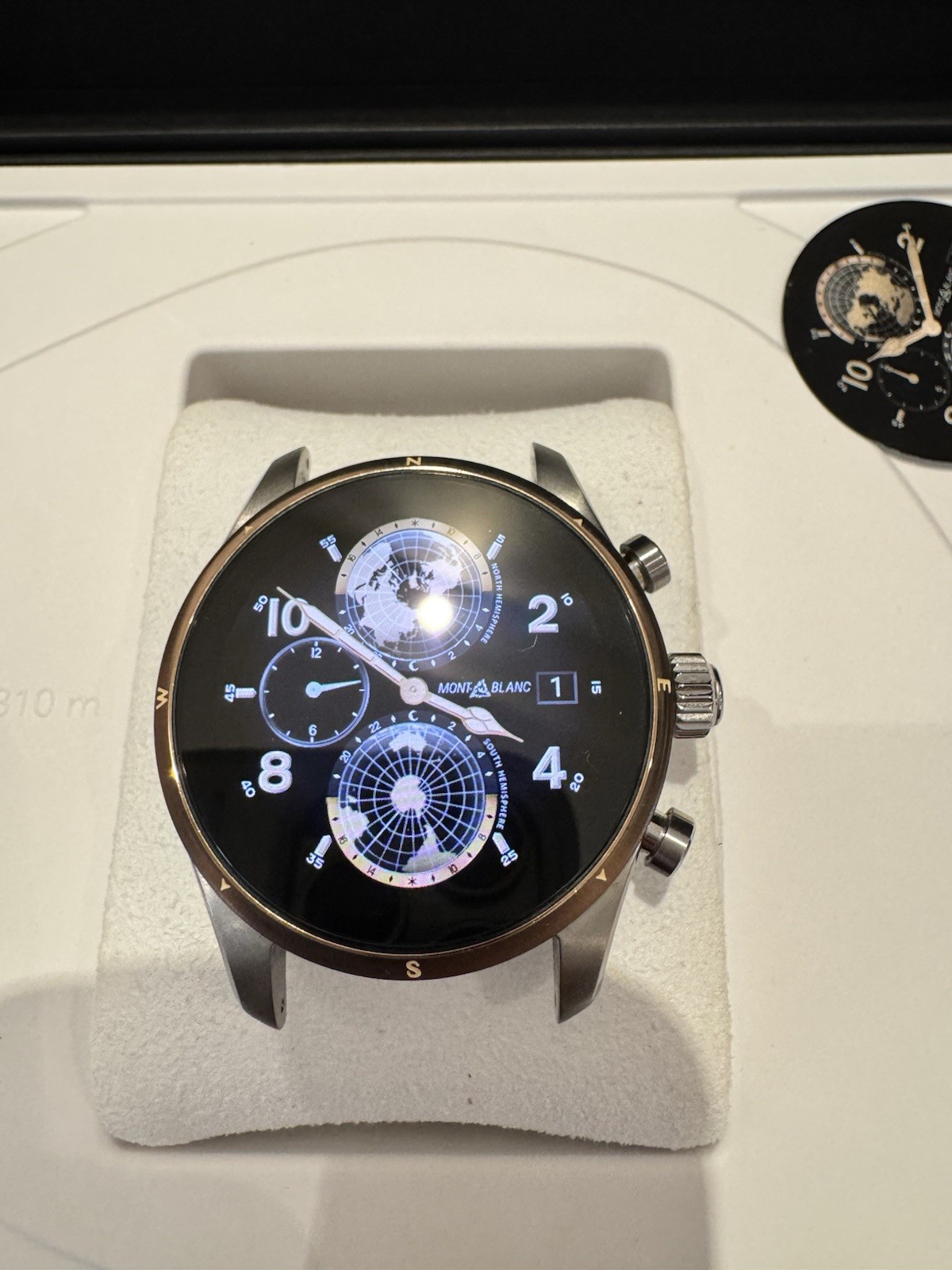 Montblanc Summit 3 Titanium and Rose Gold – Ref. 131798 – Full Set of 4 Straps