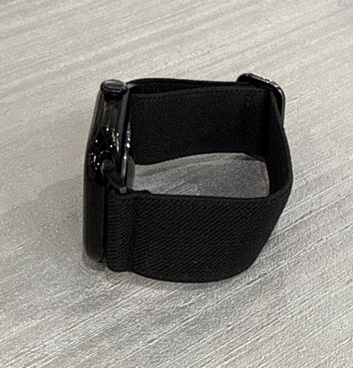 Apple Watch Series 10 46mm Black Aluminum Black Loop Band GPS LTE Broken Crown