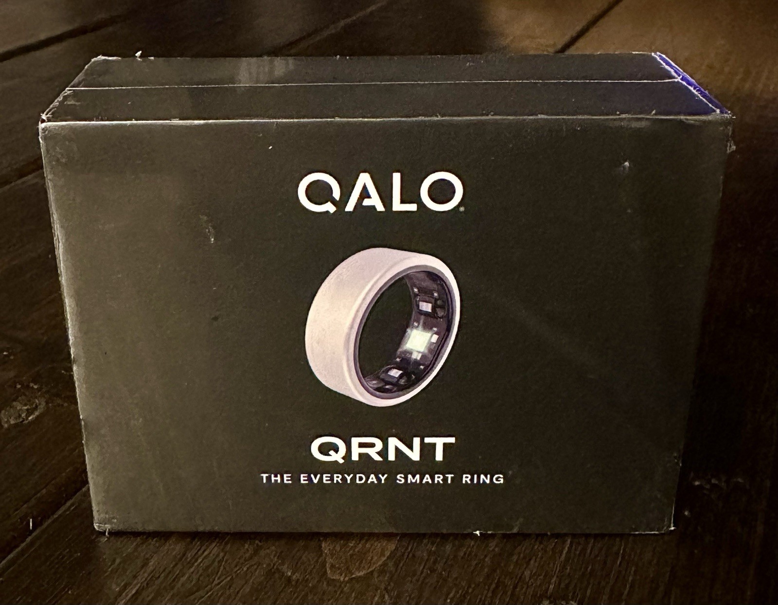 🔥QALO QRNT Smart Ring Health Tracker – Matte Silver Size 11 – Ultra-Lightweight