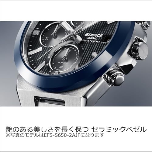 Casio Edifice EFS-S650YD-2AJF Solar Sapphire Blue Men’s Watch Japan
