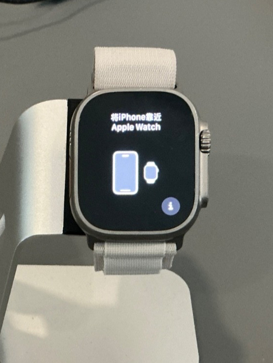 Apple Watch Ultra 1st Generation WiFi+Cellular White Alpine Loop