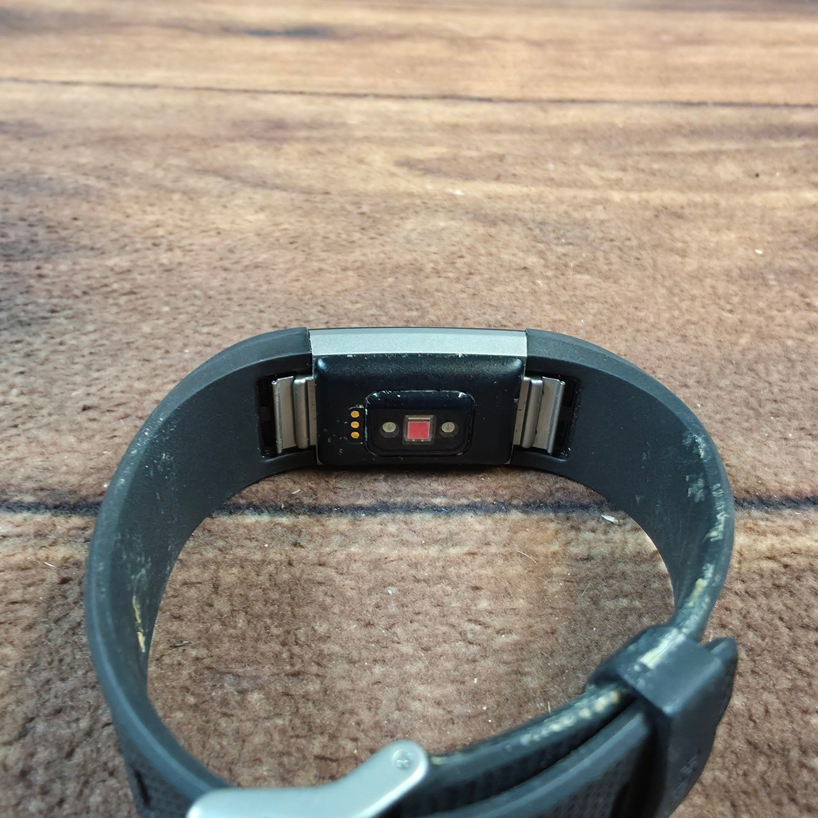 Fitbit Charge 2 Fitness Tracker Mens Large Black Fair Heart Rate Monitor