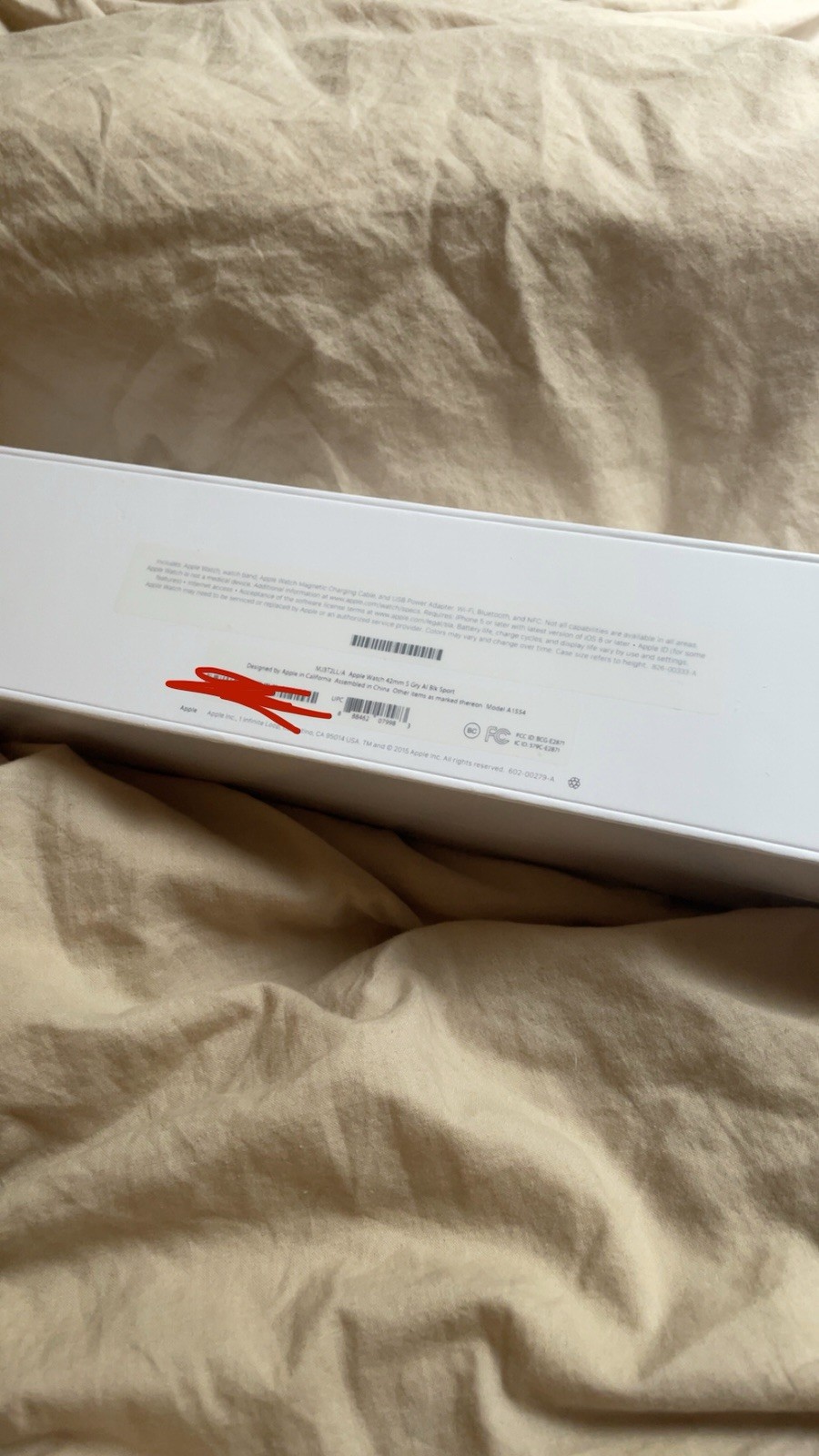 Apple Watch Sport 7000 Series 42mm Space Gray Aluminum Retina 8GB Black