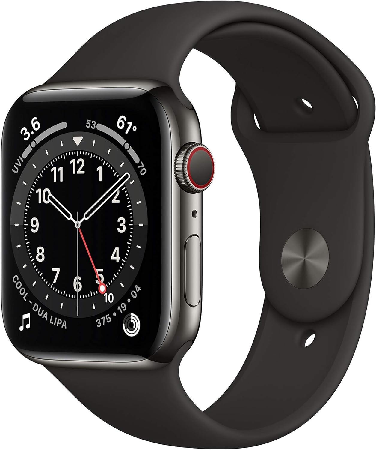 Apple Watch Series 6 Stainless Steel 44mm (GPS + Cellular) Graphite (Very Good)