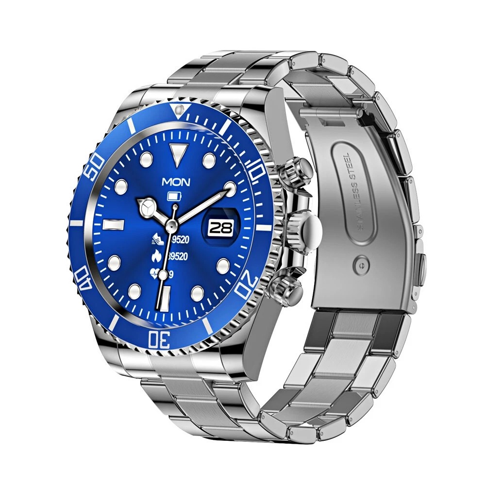 Smartwatch Men’s Watches Stainless Steel Fashion Luxury Watch Health Monitoring