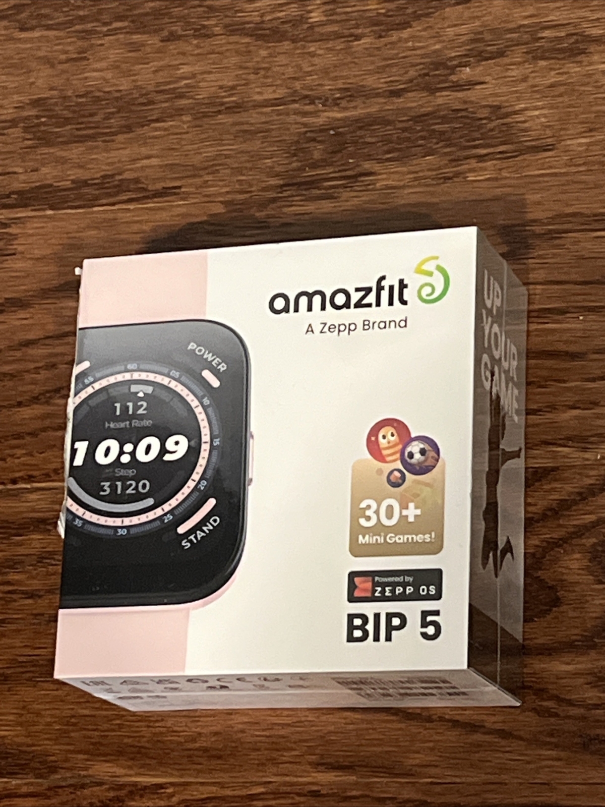 Amazfit Bip 5 Smartwatch 49mm Polycarbonate Plastic – Pastel Pink – 21.25