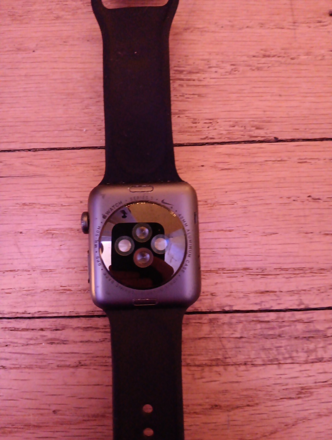 Apple Watch Series 2 42mm Space Gray GPS Cracked