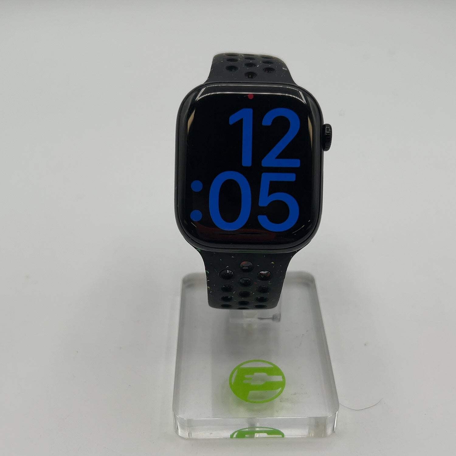 GPS Only Apple Watch Series 11 46MM Black Aluminum Splash Nike Band MEW84LW/A