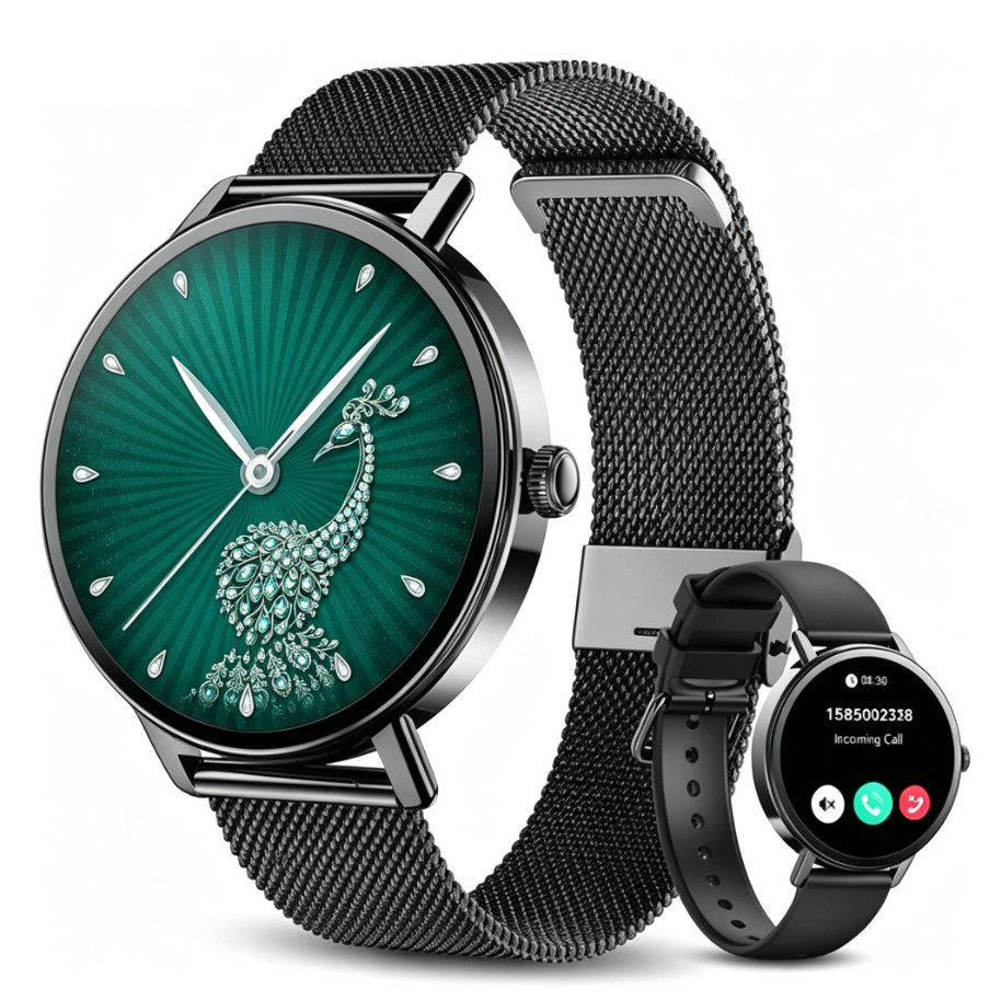 Blackview Smart Watch for Women lady with Bluetooth Calls Health Fitness Watches