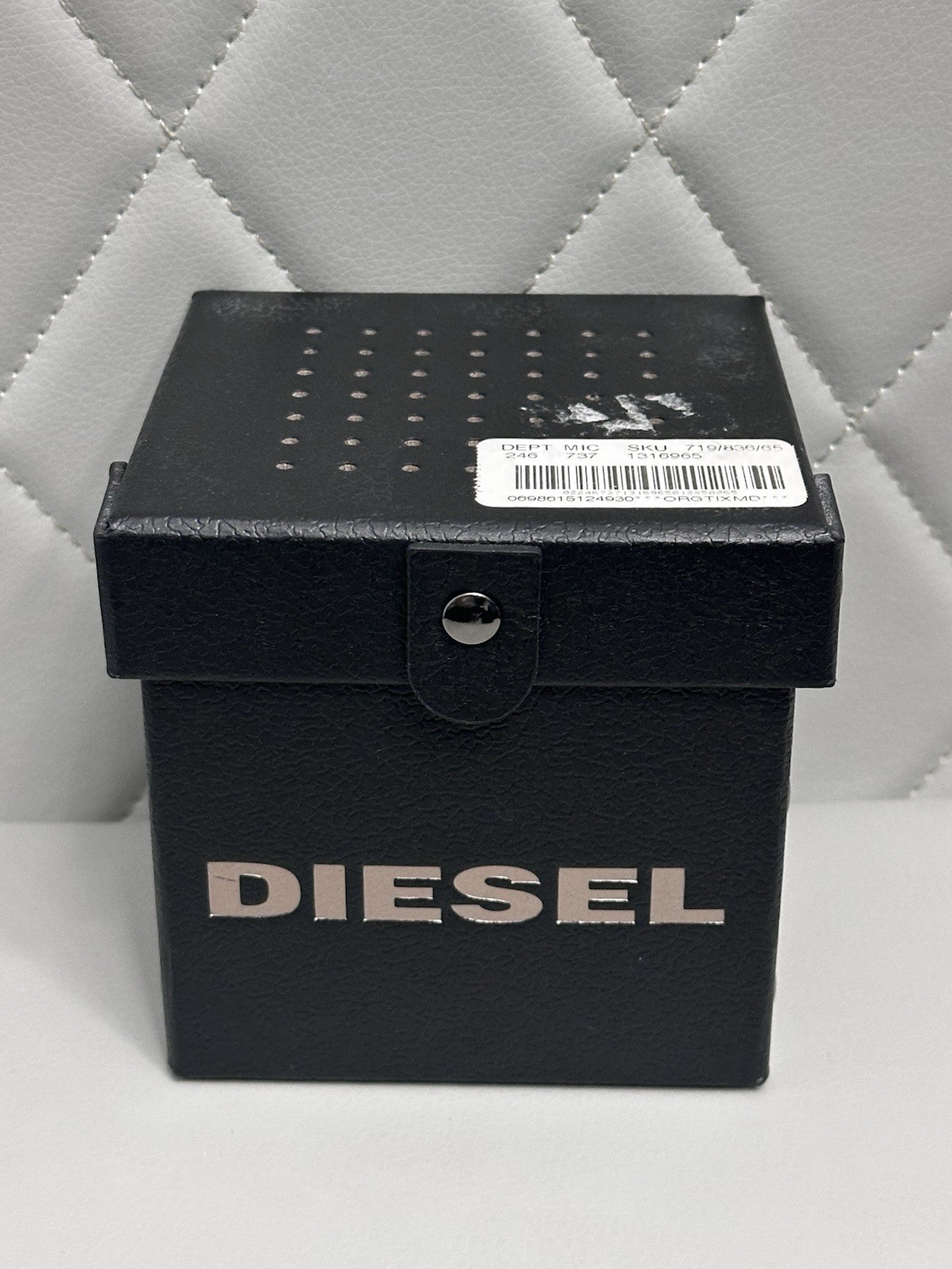 Diesel On DZT4008 Smart Watch Black Metal 48mm Android iOS Accelerometer