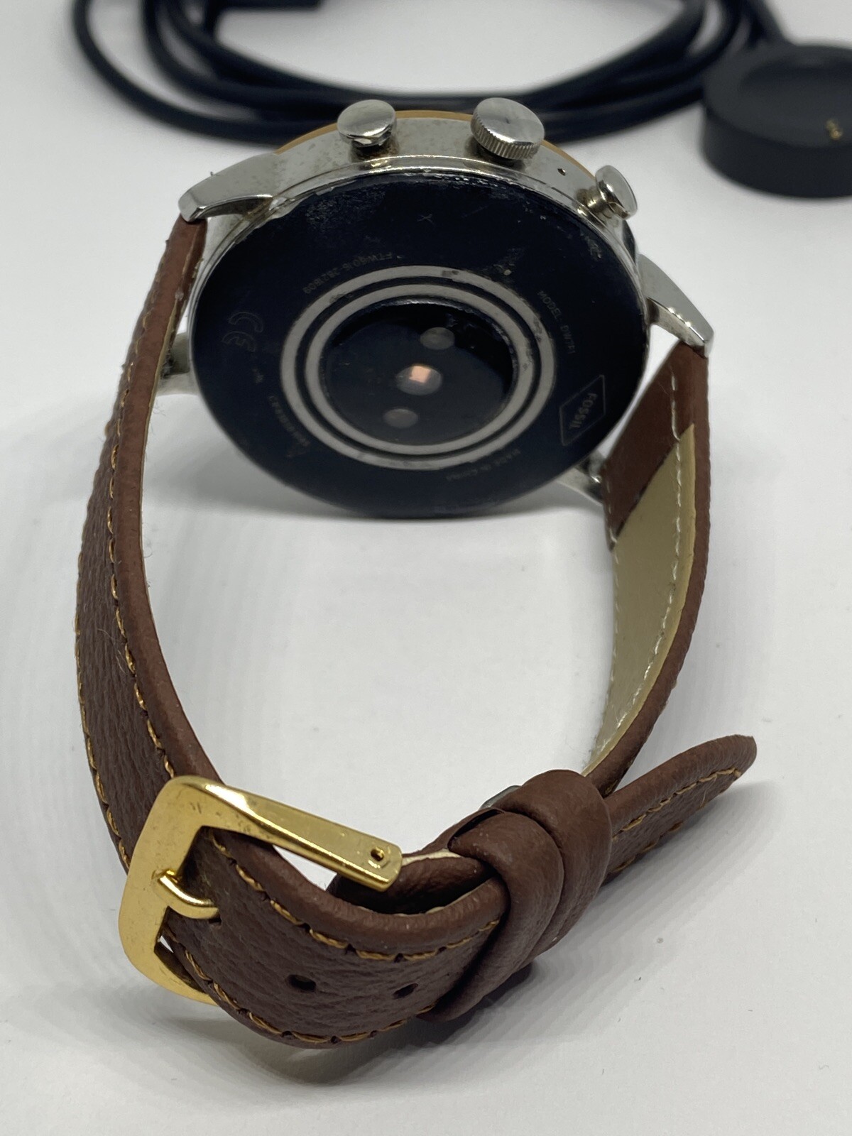 Fossil Gen 4 Authentic Digital Dial Smart Watch Custom Band FTW6016 AB121
