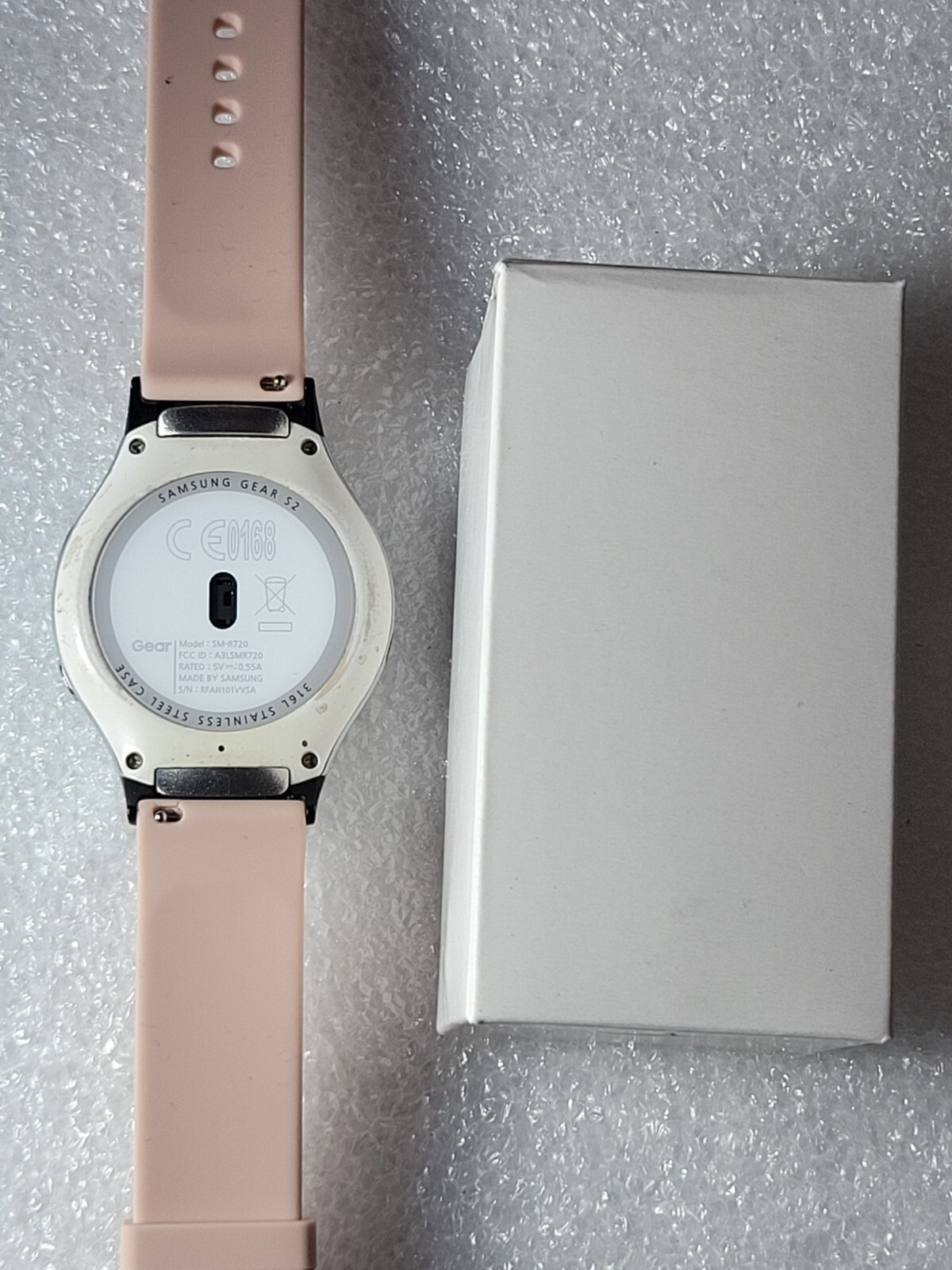 Samsung Gear S2 (SM-R720) Silver -White Bluetooth 261