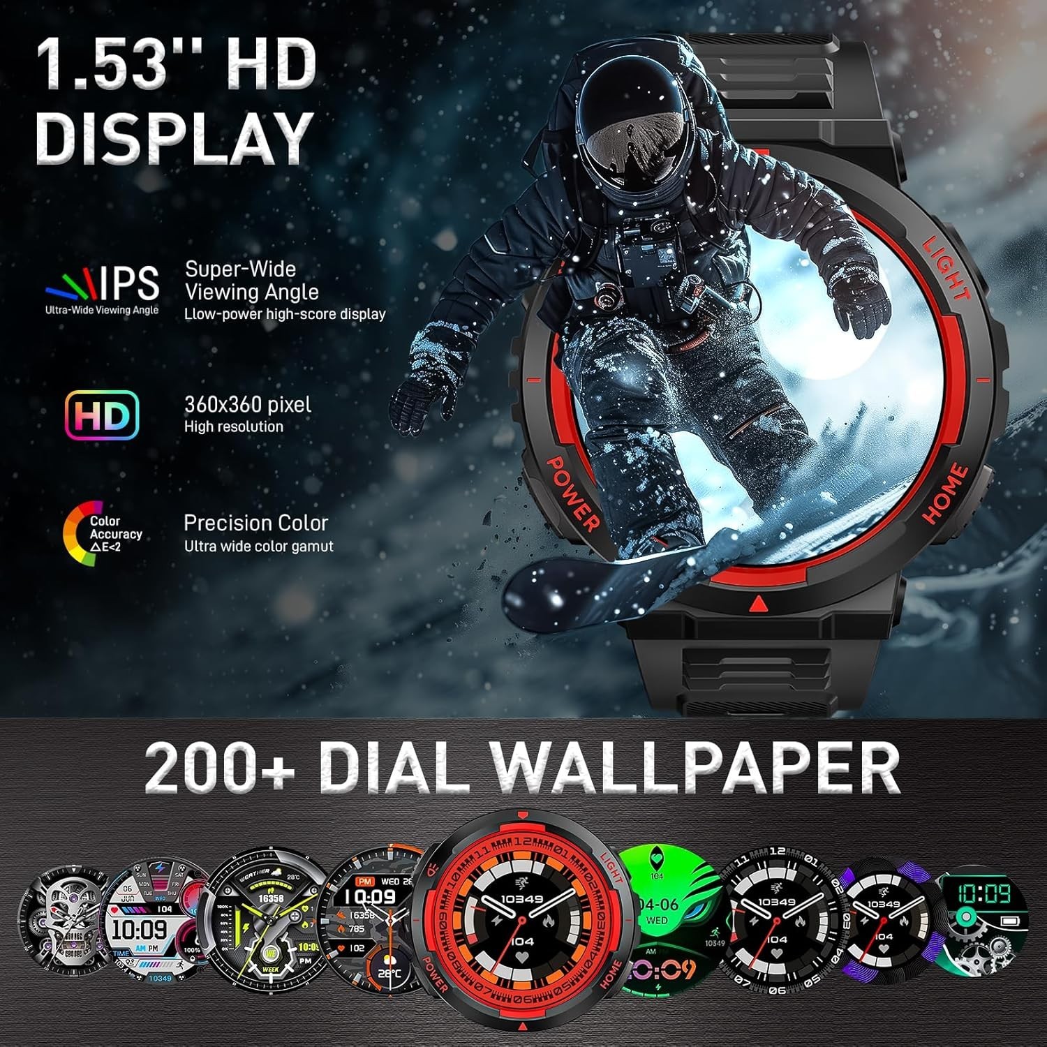 Reloj Inteligente Para iPhone Android De Mujer Smart Watch Pantalla Táct NEW US.