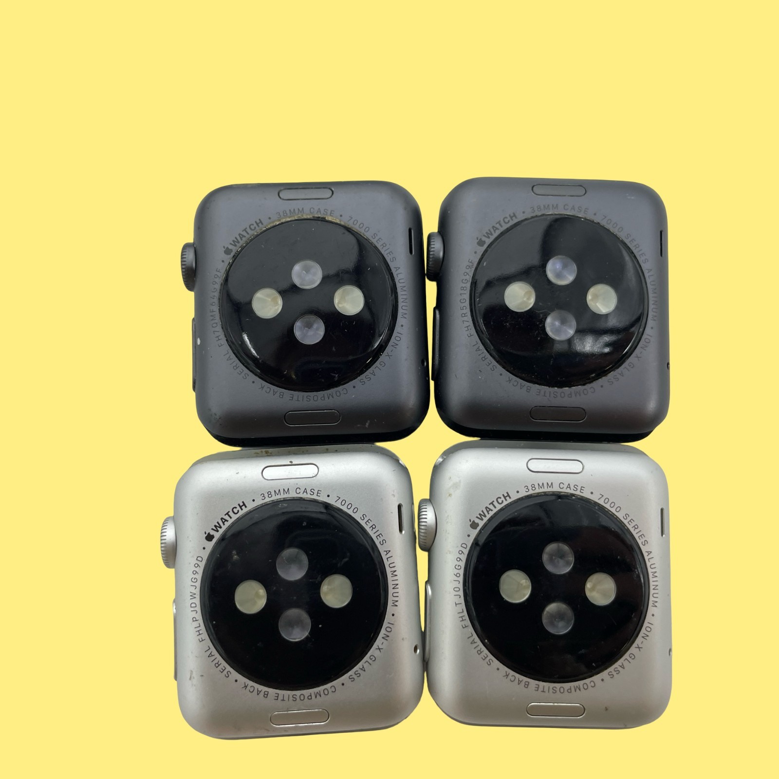 FOR PARTS x9 Apple Watch 7000 Series A1553 A1554 38mm 42mm Mix #5763 z65b32