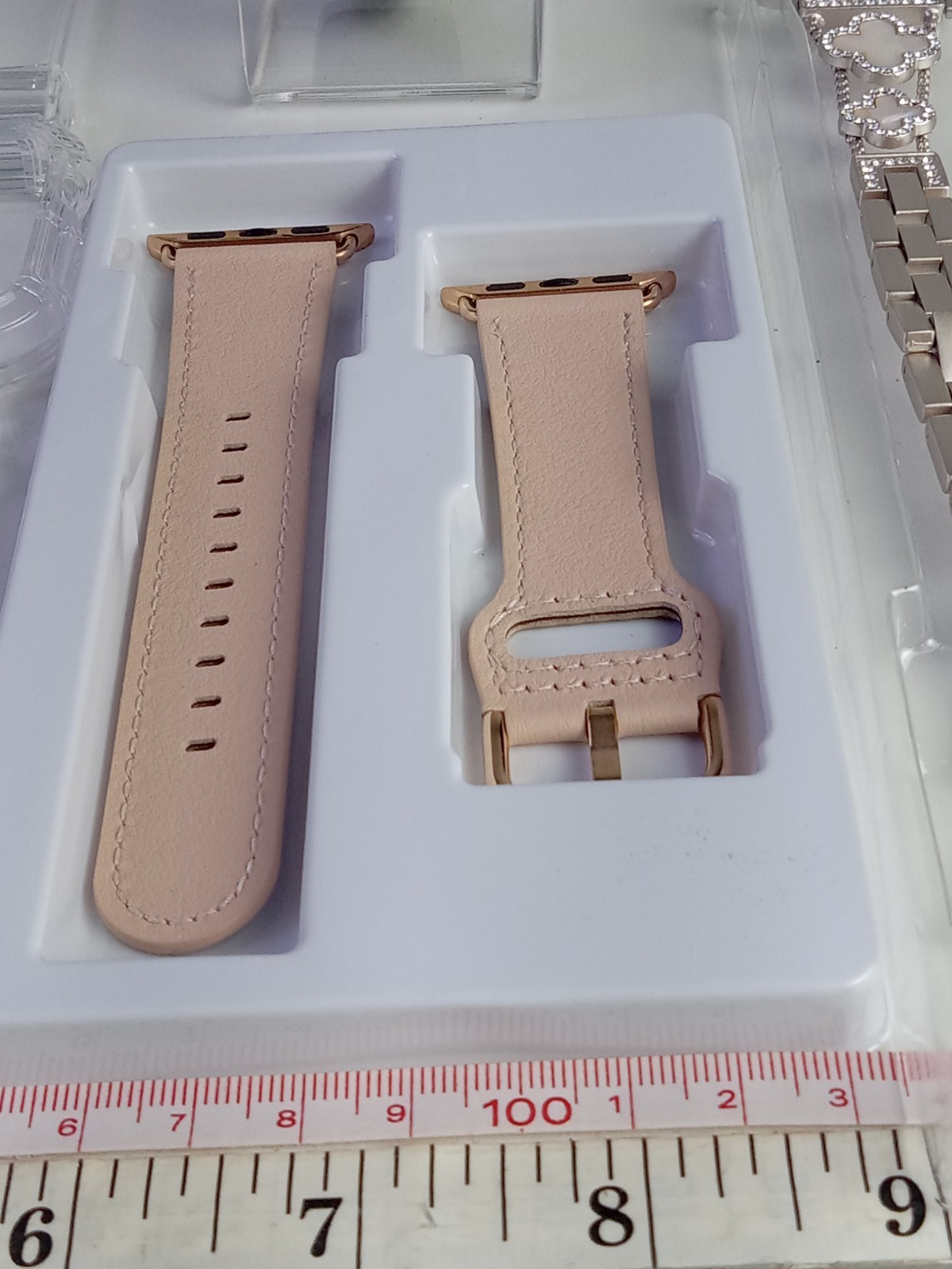 Apple Watch Series 3 38mm Silver Aluminium Case with extra bands