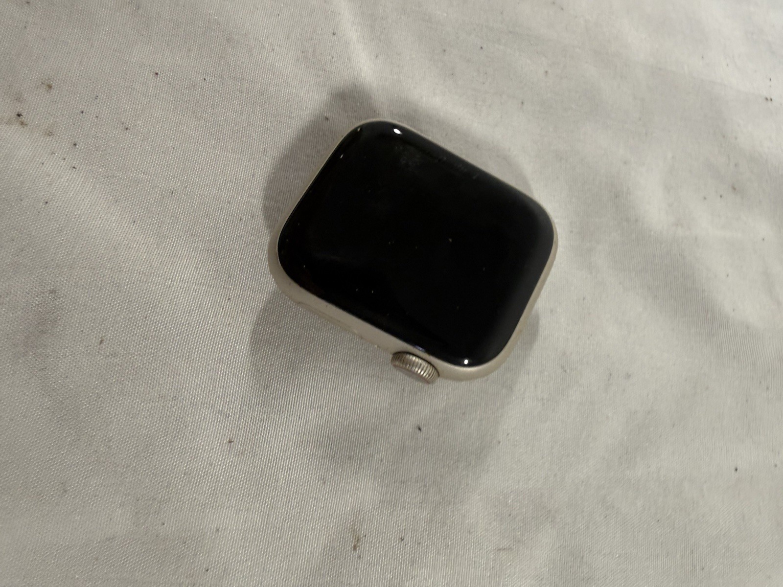 Broken Apple Watch Series 7 [GPS + Cellular 41mm] Stainless Steel A2475 Battery