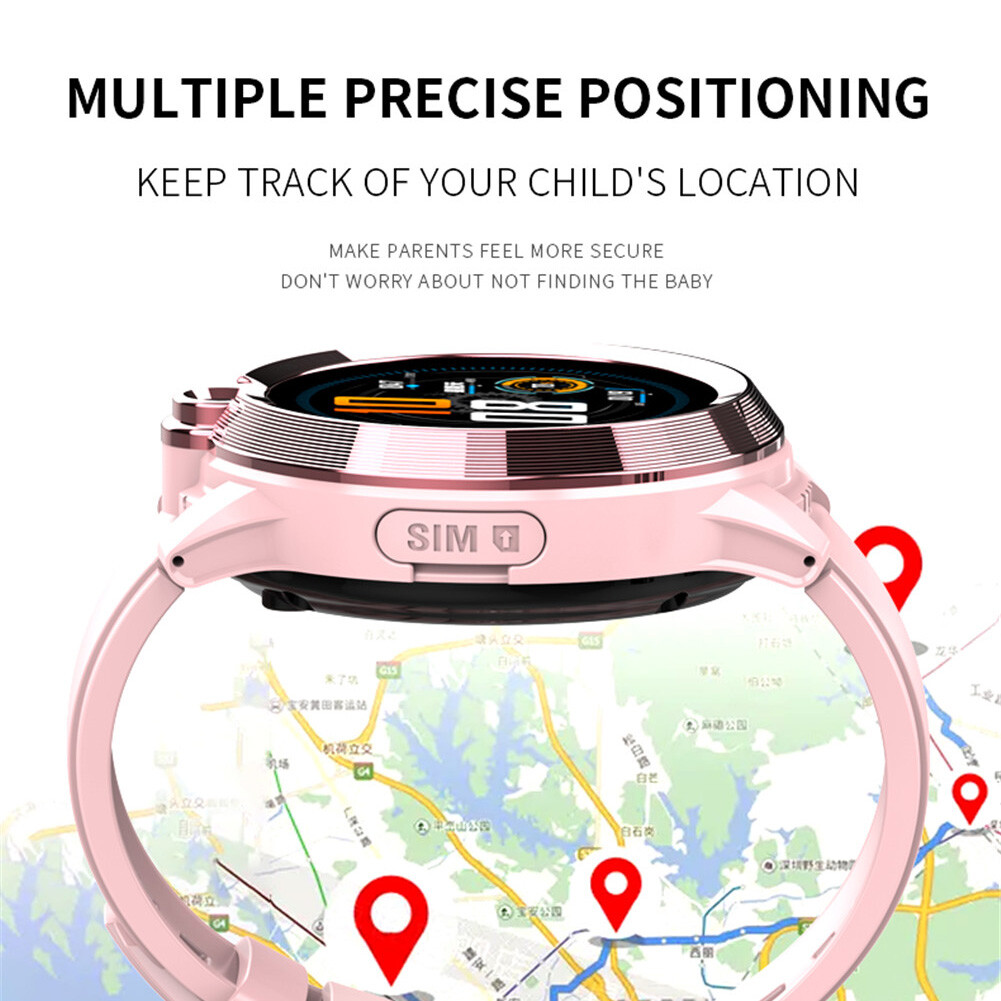4G Smart Watch Kids Children Phone Watches Camera Video Call for Birthday Gifts