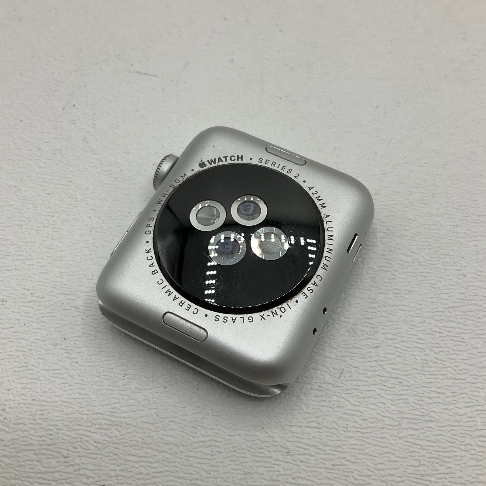 Apple Watch Series 2 GPS 42MM Silver Aluminum Case A1758 with Strap
