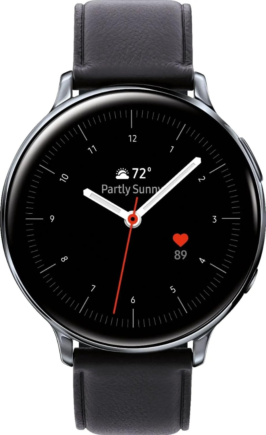 (LTE Cellular) Samsung Galaxy Watch Active 2 Black 44mm Sport Band – B GRADE