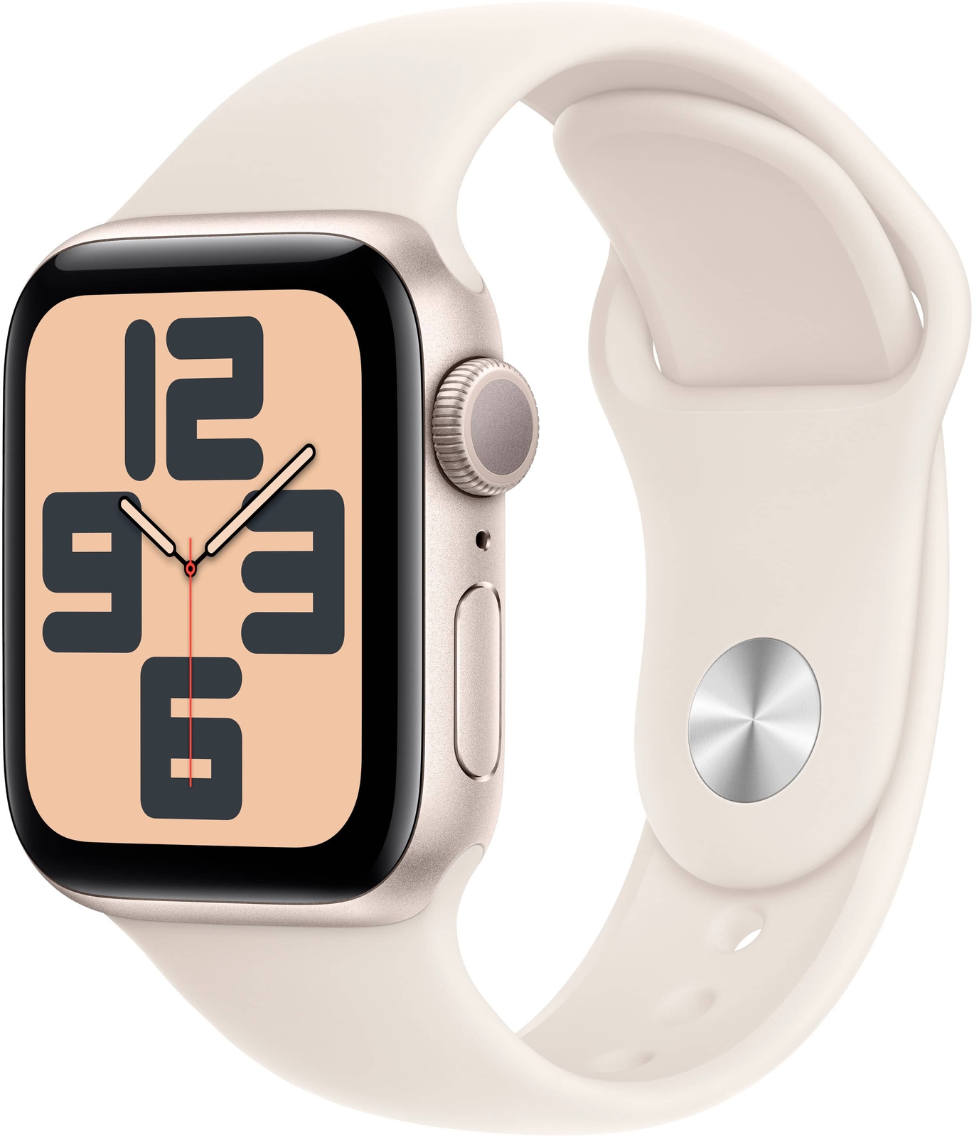 Apple Watch SE 2 40mm Starlight Aluminum – Starlight Sport Band MXEF3LL/A
