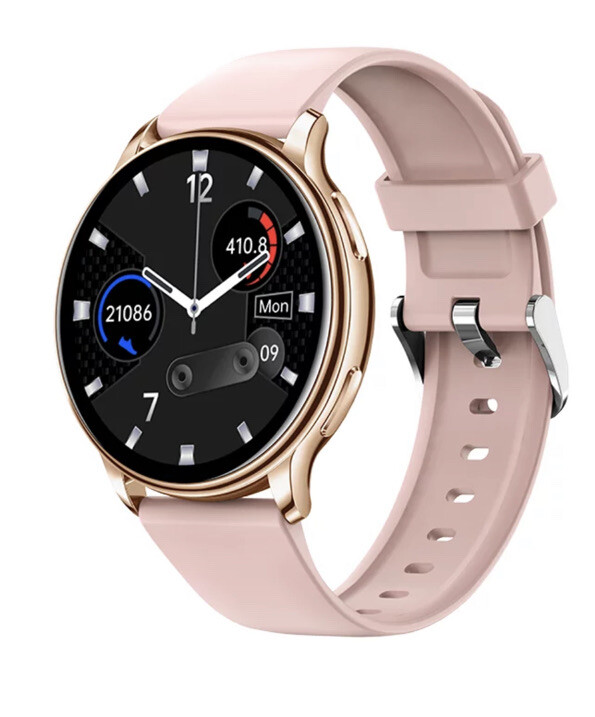 Premium Fashion Smart Watch For Women Fitness Tracker Heart Rate Oxygen GPS Temp