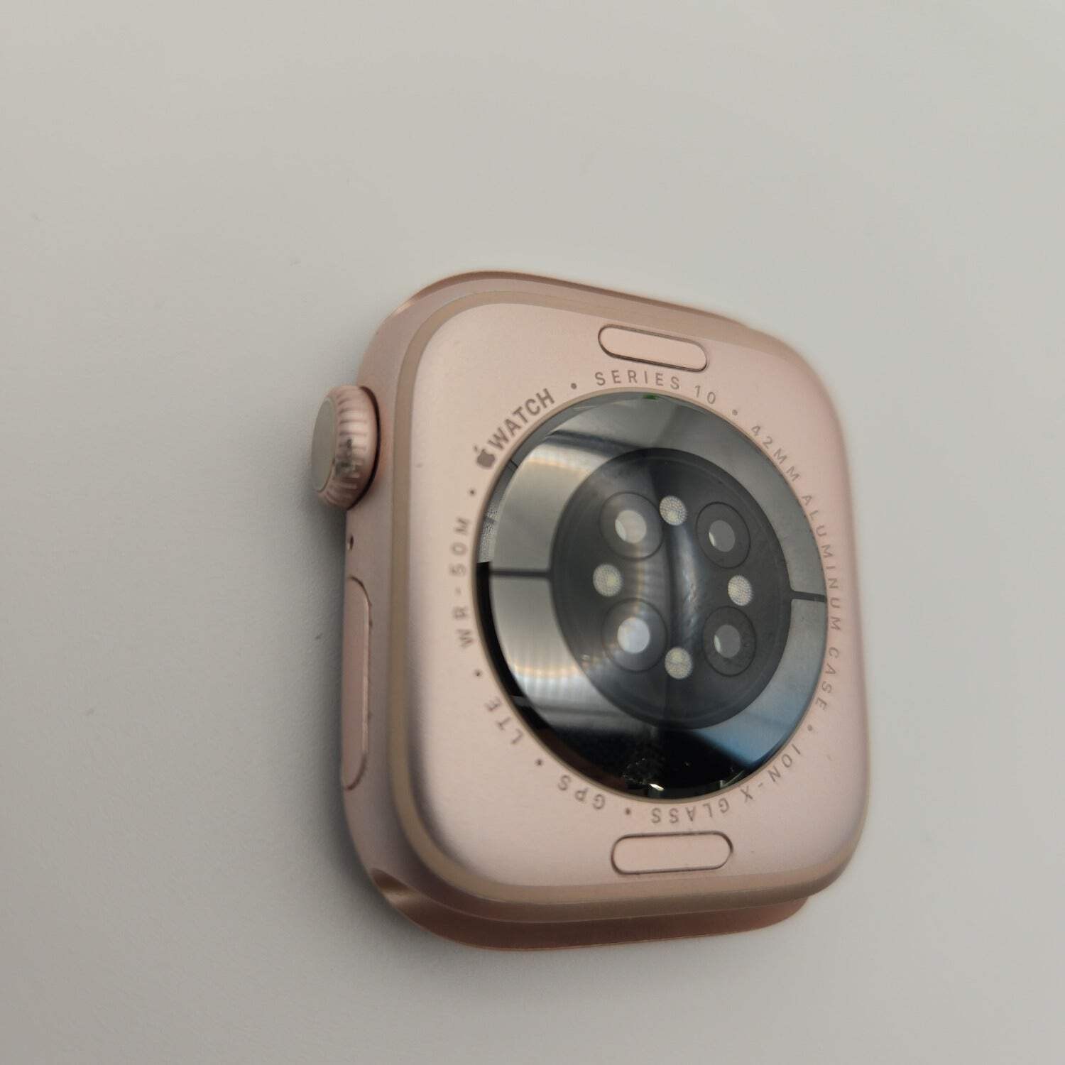 Unlocked Apple Watch Series 10 42MM Gold Aluminum MWX93LW/A Face Only
