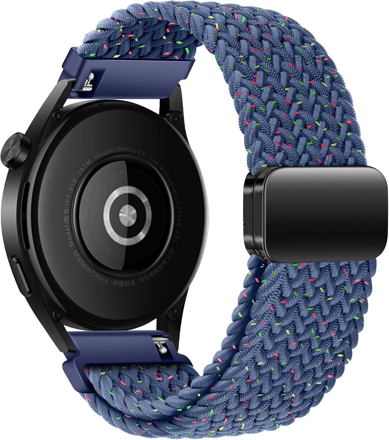 Braided Sport Band in Starlight Blue for Samsung Galaxy Watch 20mm 22mm Compatib