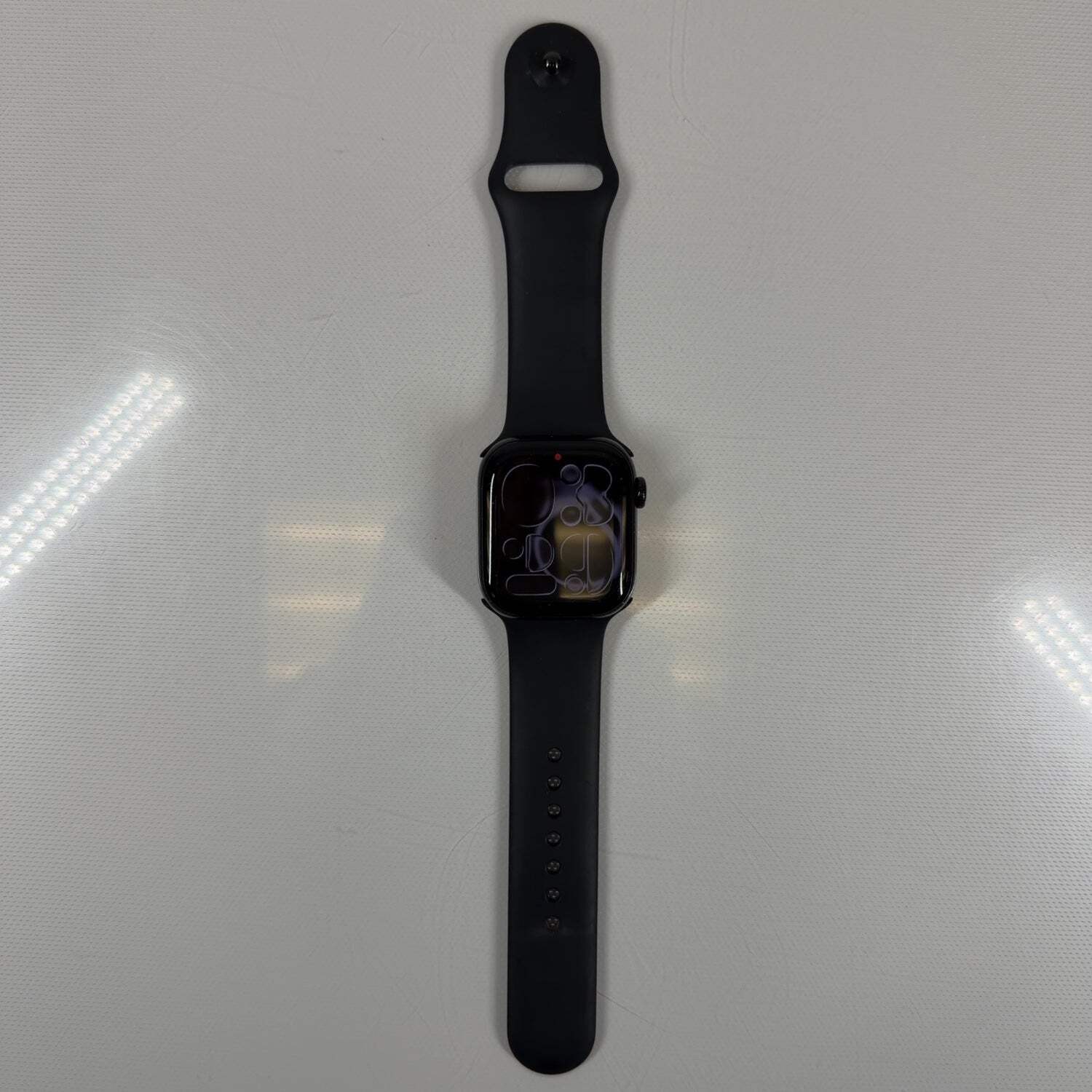 Unlocked Apple Watch Series 10 42MM Black Aluminum Black Sport Band MWX73LW/A