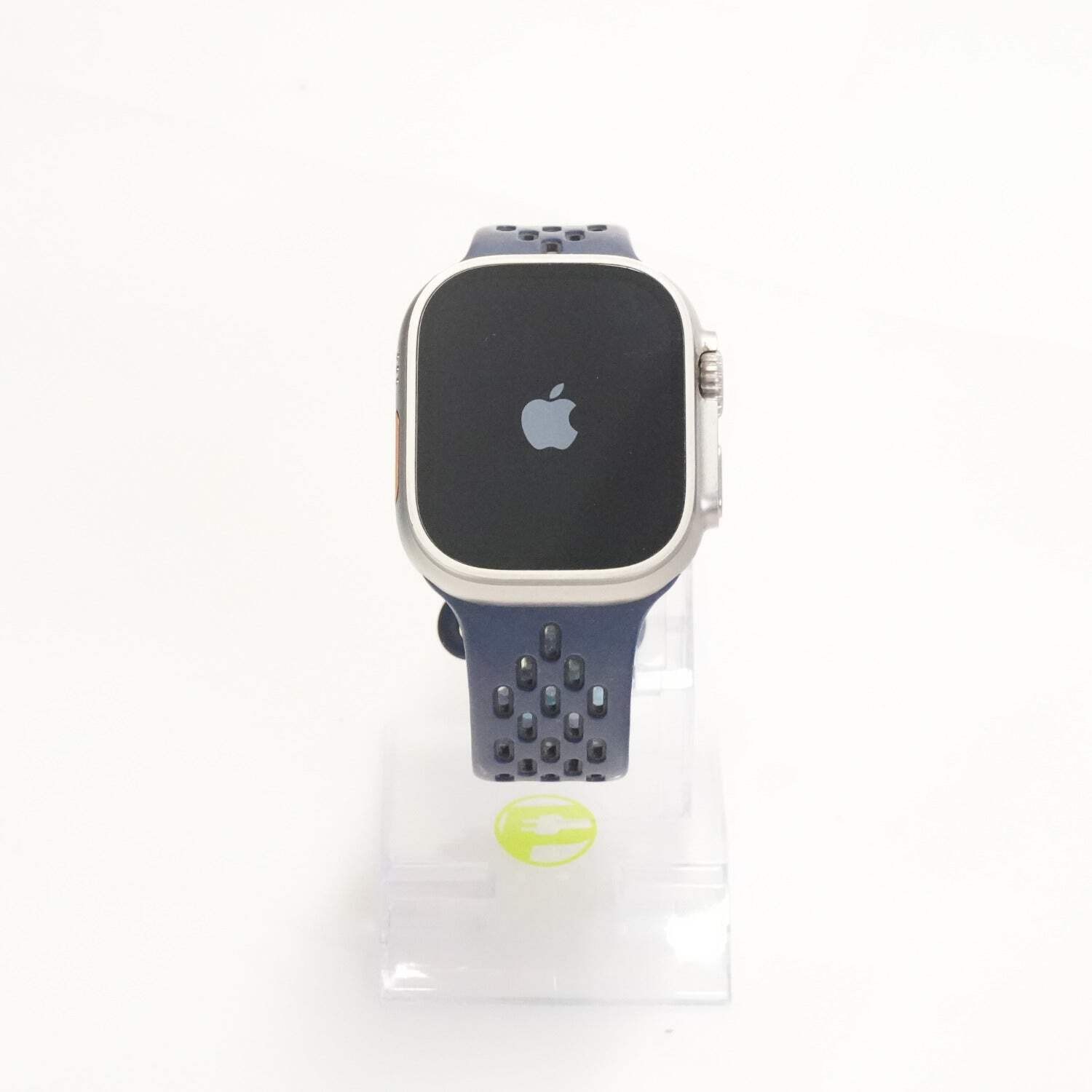 GPS Only Apple Watch Ultra 2 49MM Natural Titanium Abyss Blue Sport Band A2986