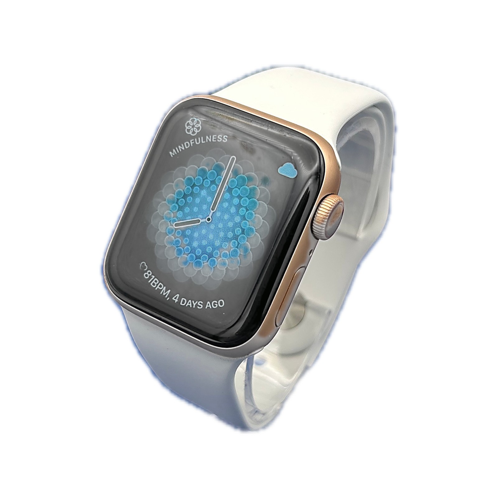 Apple Watch Series 4 40mm GPS+Cellular Rose Gold Aluminum LTE White Sport Band