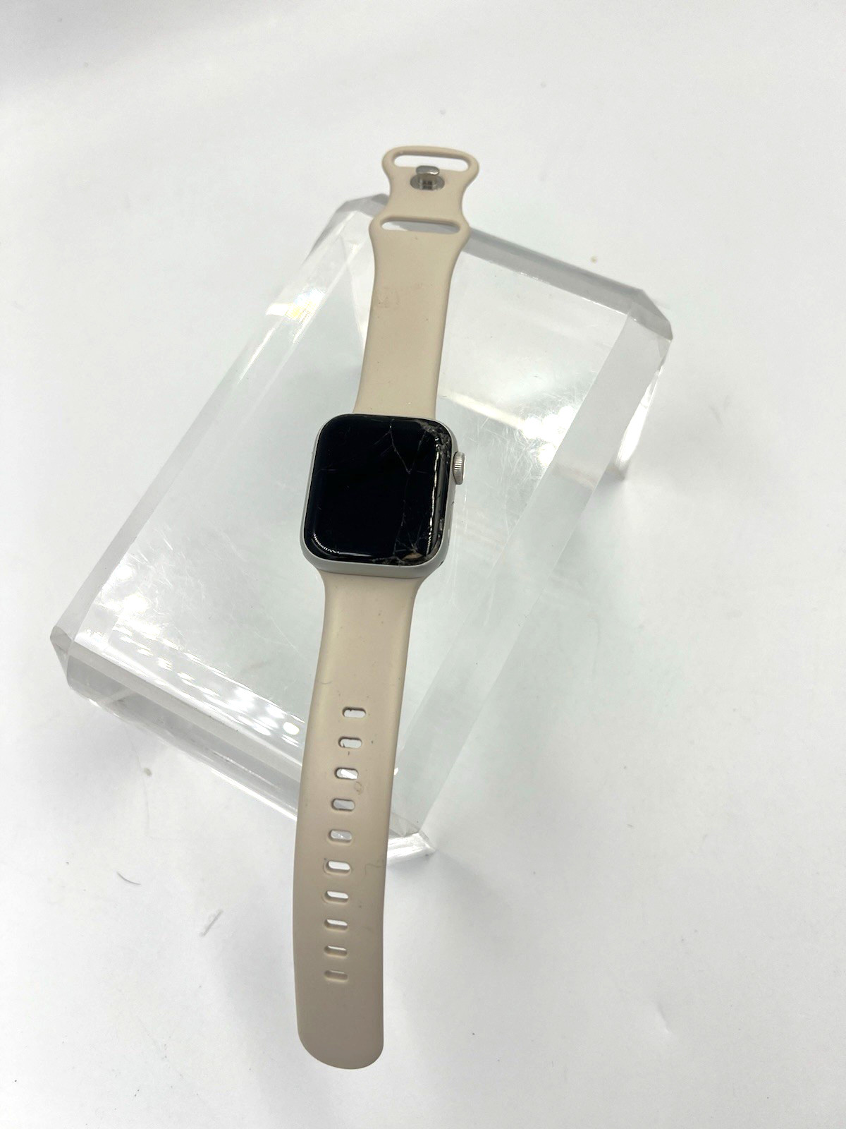 Apple Watch Series 5 ION X Glass 40MM GPS LTE PARTS ONLY W/Band