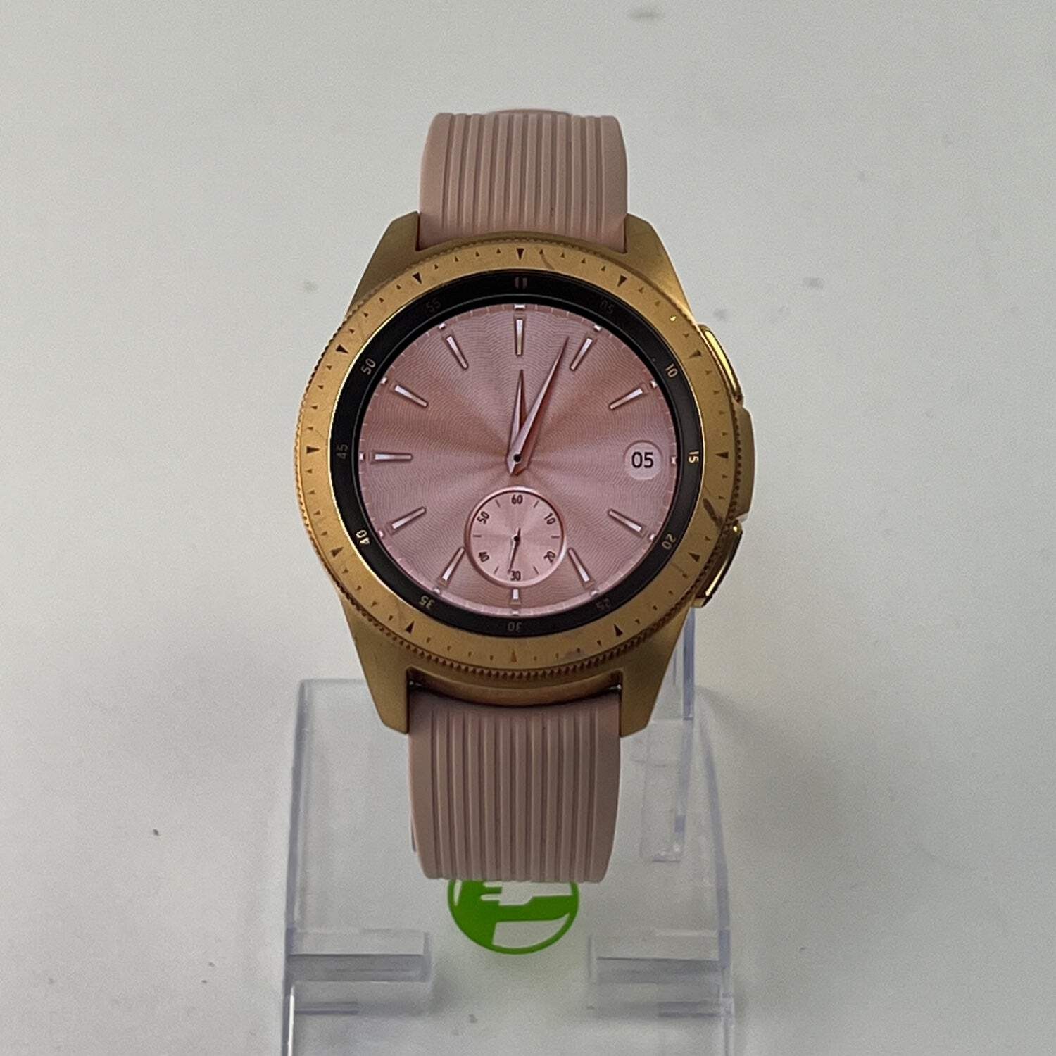 GPS Only Samsung Galaxy Watch Stainless Steel Smartwatch SM-R810
