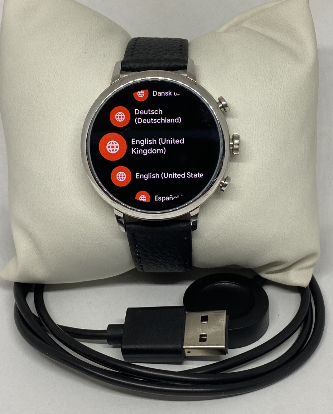 Fossil Gen 4 Authentic Digital Dial Smart Watch Custom Band FTW6014 DC80