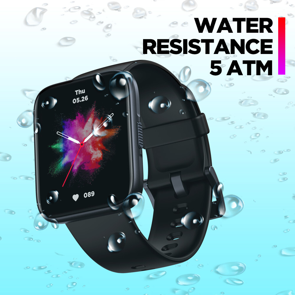 Men Women Smart Watch 1.78 Inch Bluetooth Wristwatch Men Women for Android iOS