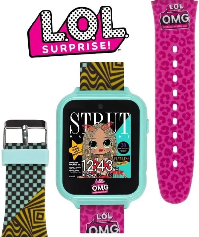 Water Resistant L.O.L. Surprise Kids Touchscreen Smart Watch with Games & More