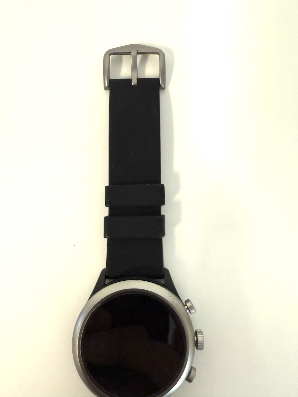 Fossil Sport Black Silicone Fitness Smartwatch FTW4019