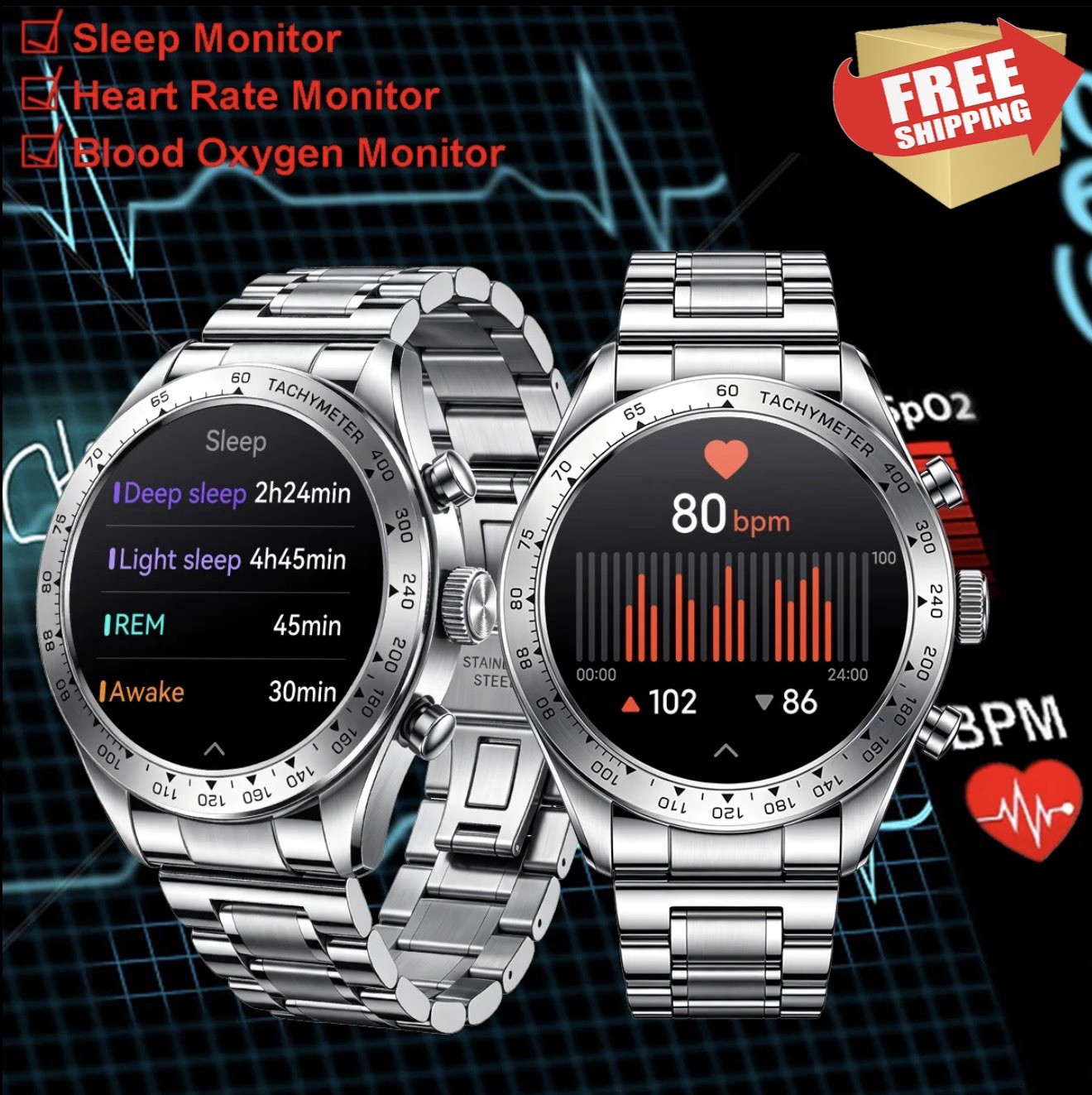 COANR Pro 3 Apex Smart Watch 1.43 Inch Amoled iPhone Android Luxury Watch