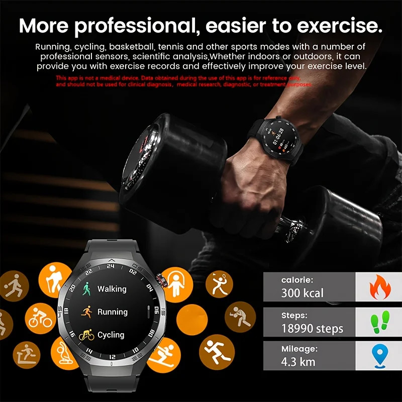 Smartwatch for Men and Women – 1.52″ Screen – Bluetooth Calling – 2026 Model
