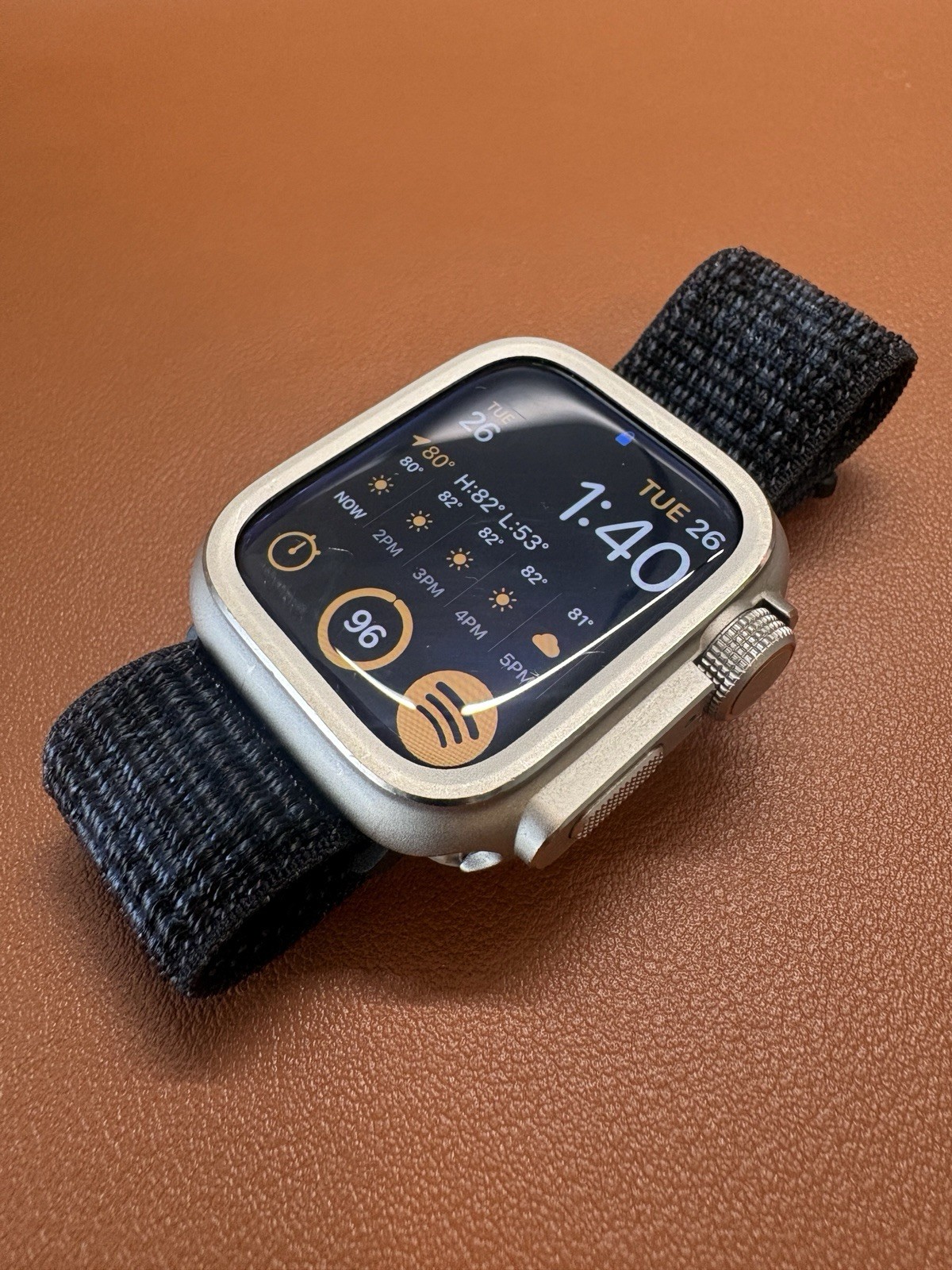 Apple Watch 9 45mm Aluminum, Titanium Case Sport Band GPS WiFi