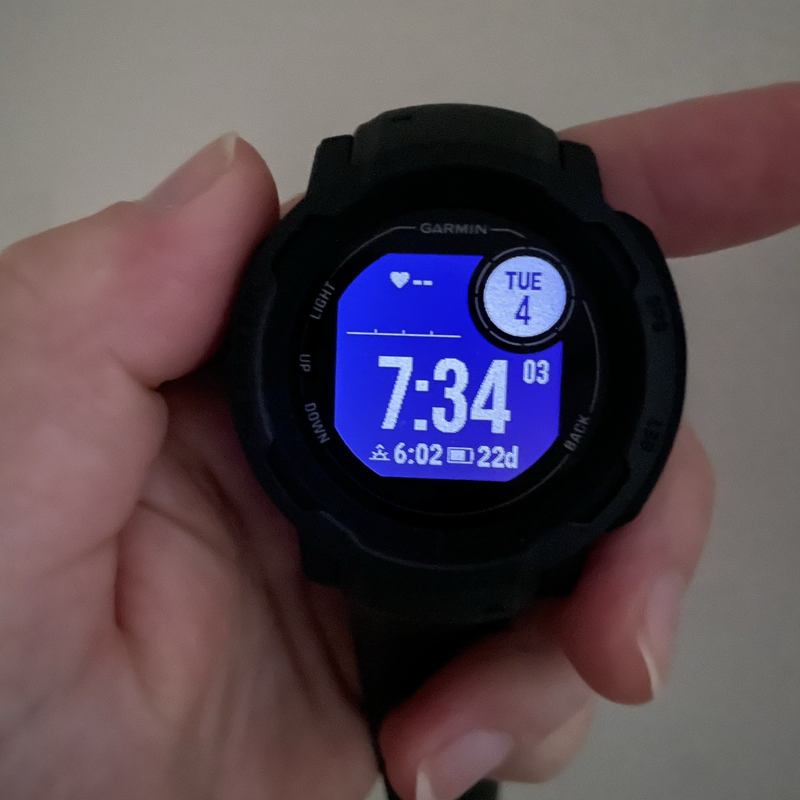 Garmin Instinct 2 45mm Standard Edition Black Bluetooth Smartwatch Pre-Owned