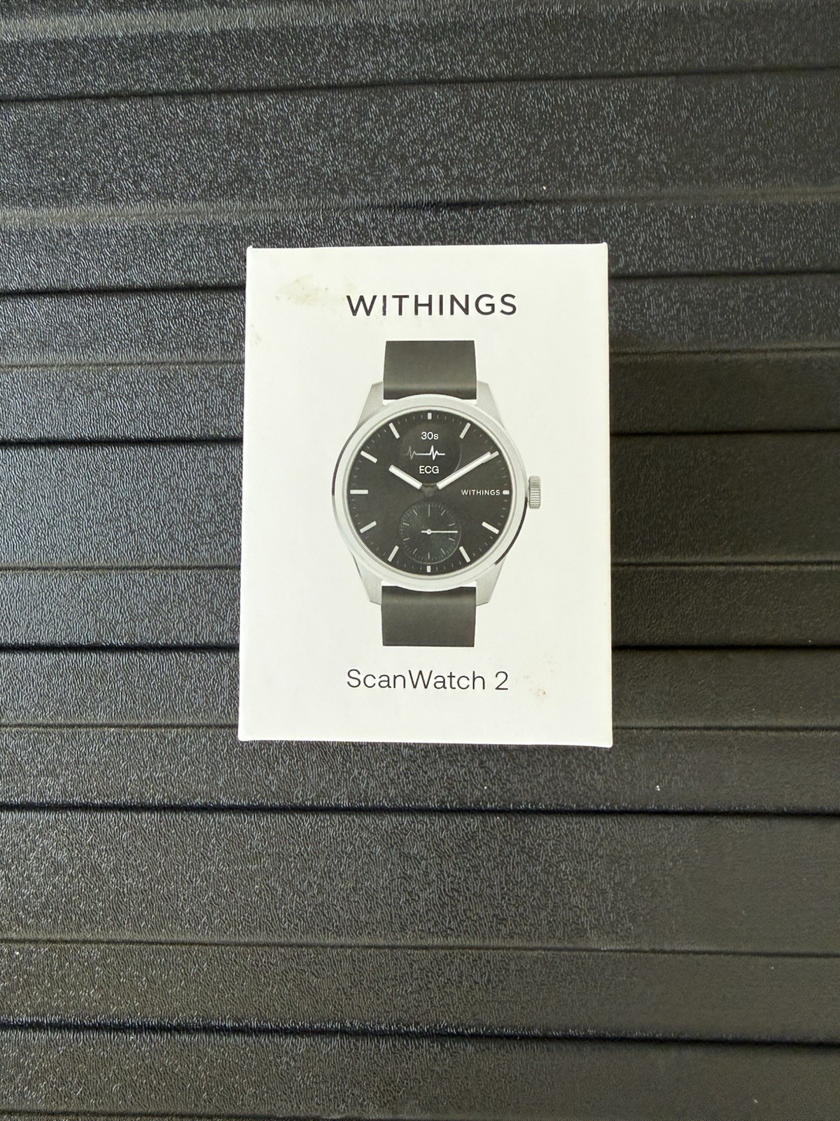 Withings ScanWatch 2 – Smartwatch – 42mm – Black/Silver NEW SEALED