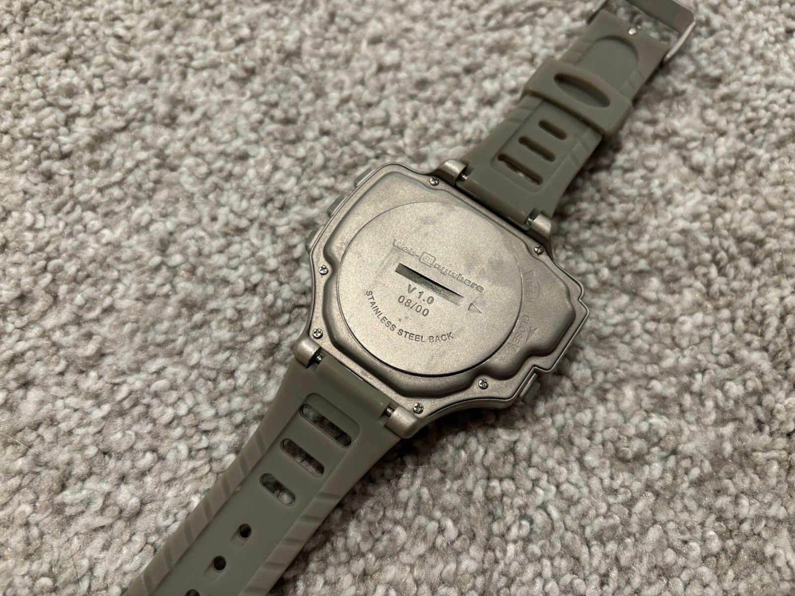 Web-@nywhere Interchangeable Web-anywhere Browser Vintage Rare SILVER Edition
