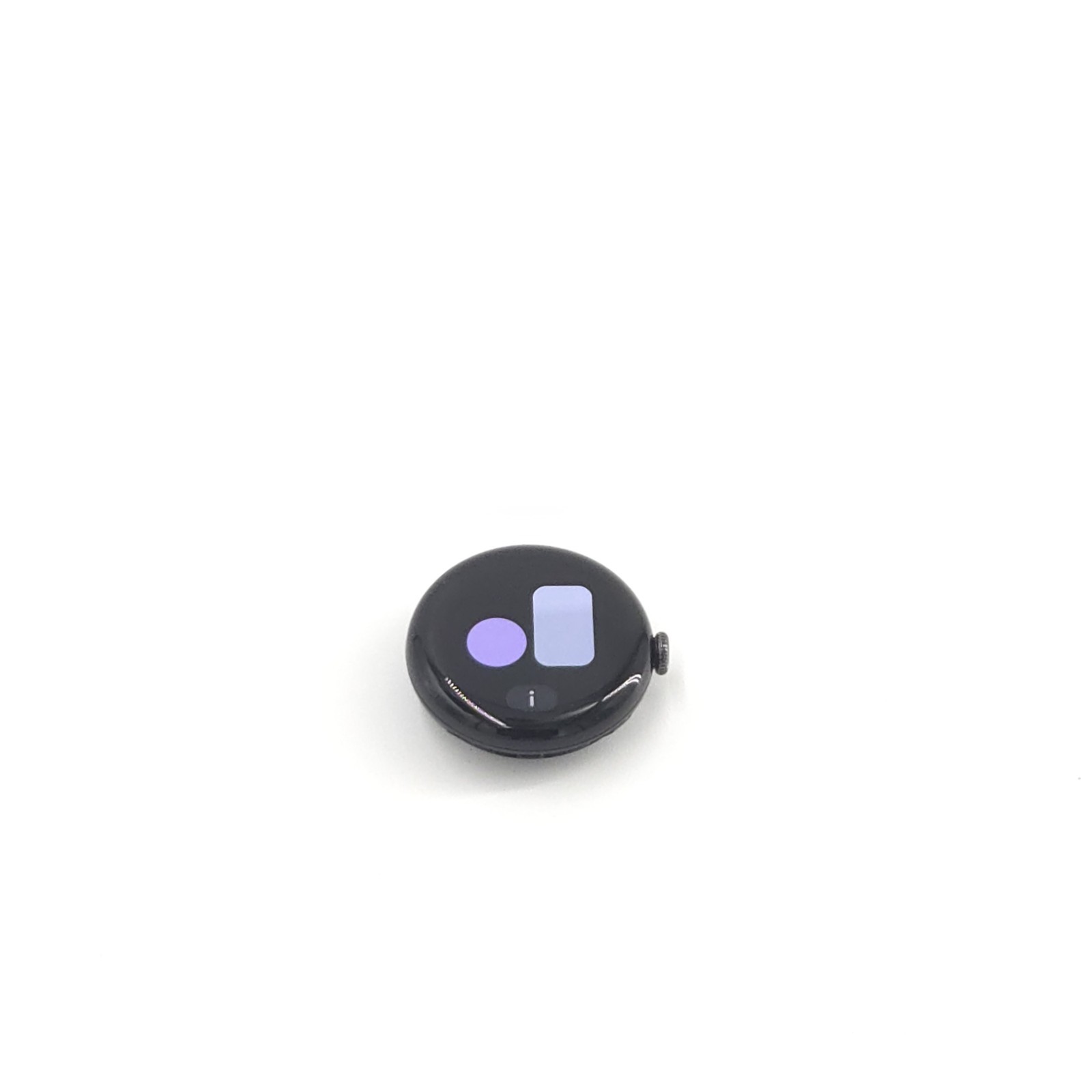 Google Pixel Watch 2 41mm Matte Black Aluminum Case with Obsidian Black Silicone